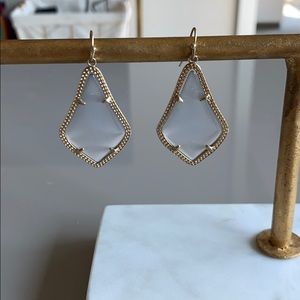 Kendra Scott Slate Alex Earrings